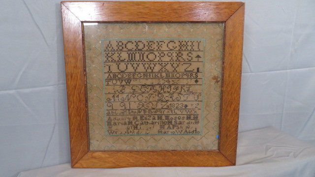 1823 schoolgirl sampler (1 of 7)