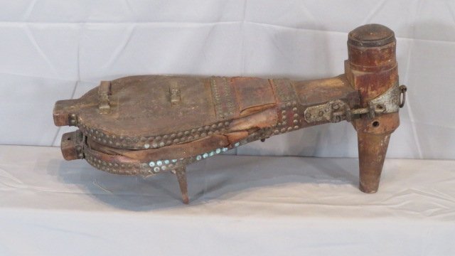 Unusual small blacksmith bellows (1 of 5)