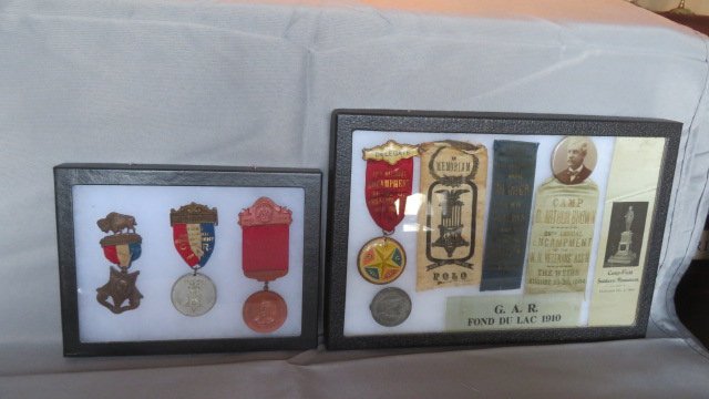 10 Framed GAR Items (1 of 6)