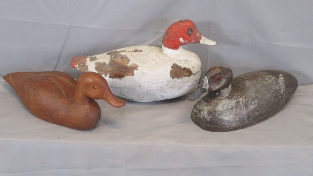 3 wood duck decoys (1 of 4)