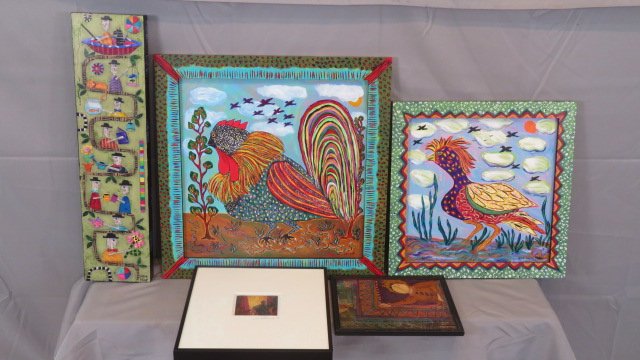 Contemporary folk art includes 2 Sarah Rakes paintings (1 of 7)