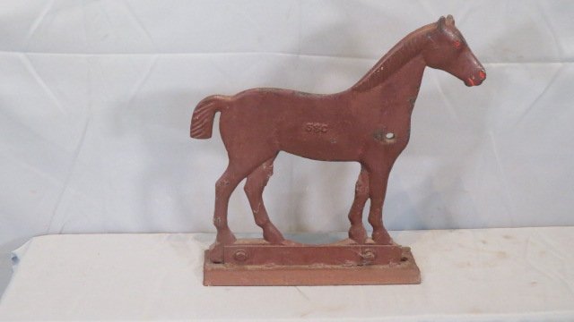 Dempster cast iron Bob Tail Horse windmill weight (1 of 5)