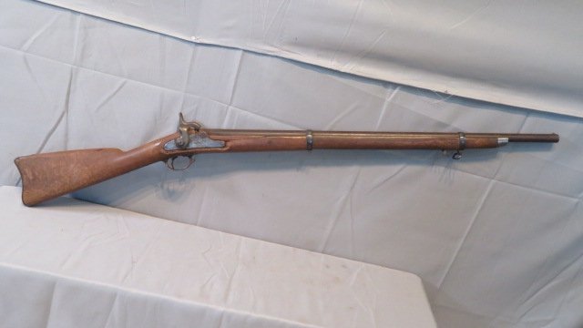 Civil War US Springfield Model 1862 percussion musket (1 of 8)