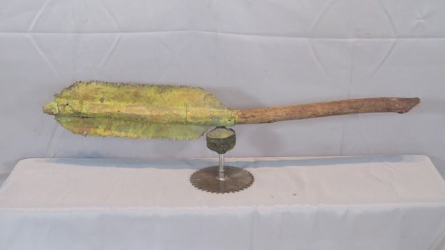 Make Do Folk Art Wind Directional (1 of 5)