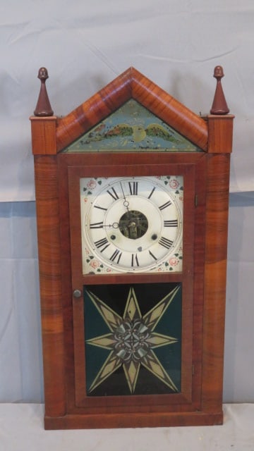 Seth Thomas, Plymouth Hollow, Mass, steeple clock (1 of 8)