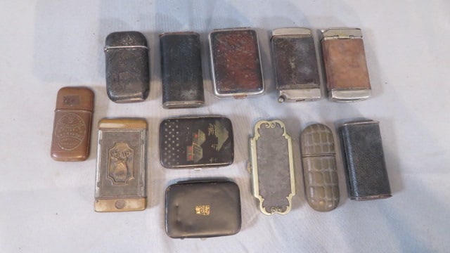 12 match safes of various make and materials (1 of 5)