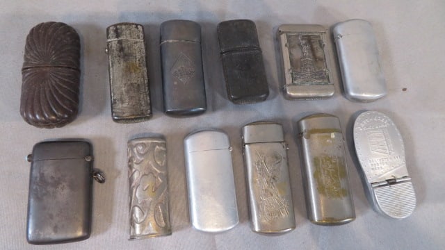 12 match safes of various materials (1 of 6)