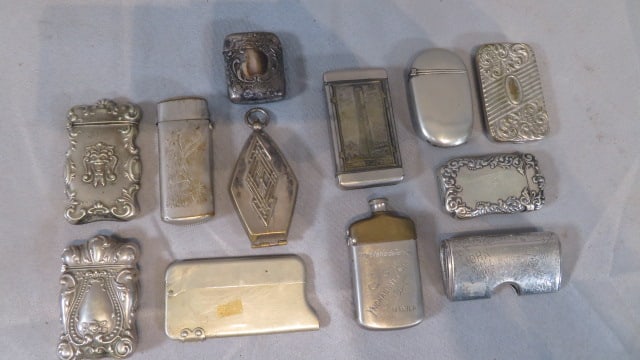 12 match safes of various materials (1 of 5)