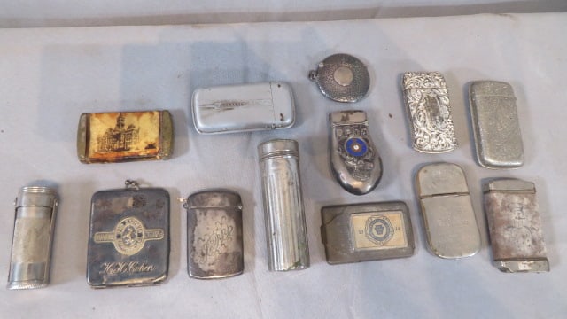 13 match safes of various materials (1 of 6)