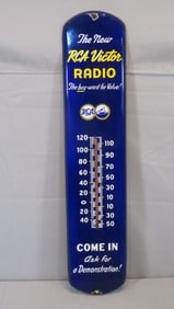 Porcelain RCA Victor Radio thermometer