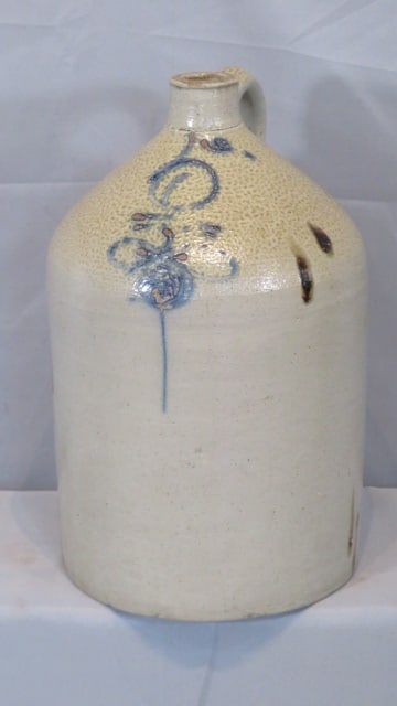 Salt glaze 5 gal. stoneware beestinger jug (1 of 7)