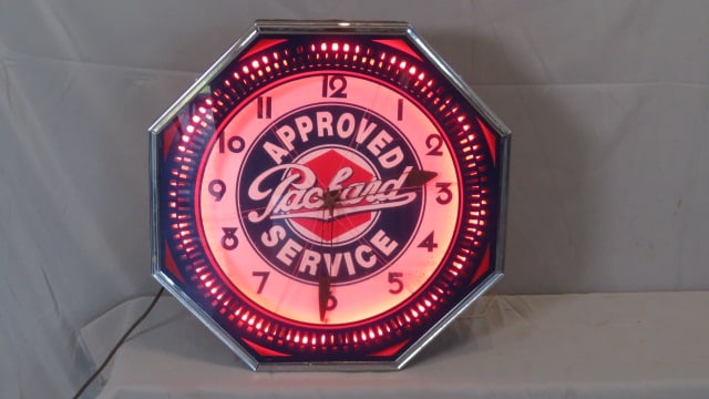 Packard Approved Service restored neon clock (1 of 6)