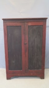 19th century poplar pie safe/cupboard