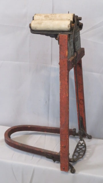 Salesman's sample New Era Mop Wringer dated 1894 (1 of 6)