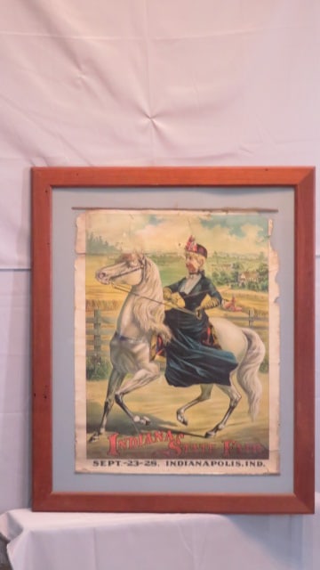 Original 1889 Indiana State Fair poster (1 of 13)