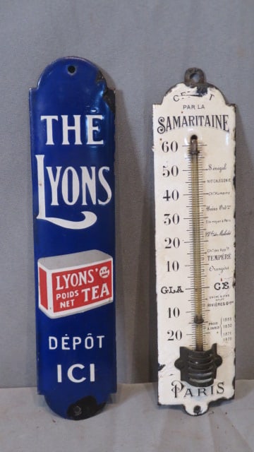 2 small French porcelain advertising items (1 of 11)