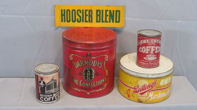 5 Indiana advertising tins (1 of 13)