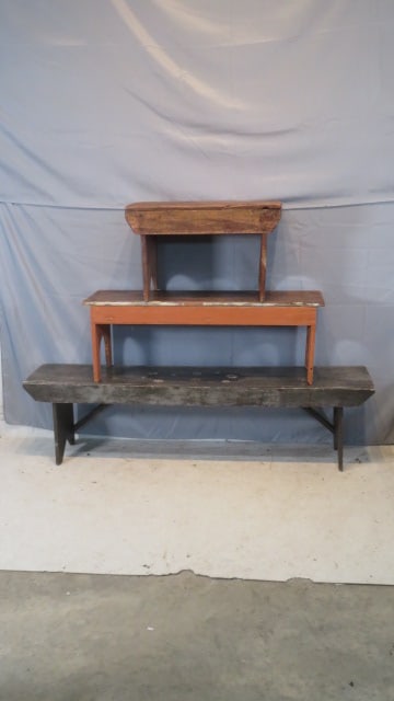 3 pine benches (1 of 9)