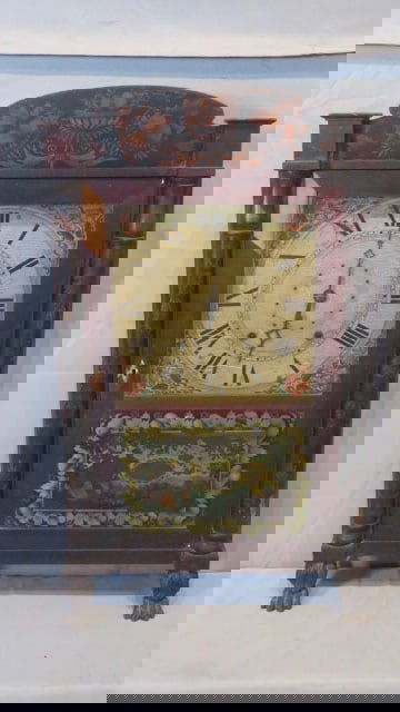 Cincinnati, OH wooden movement shelf clock (1 of 9)