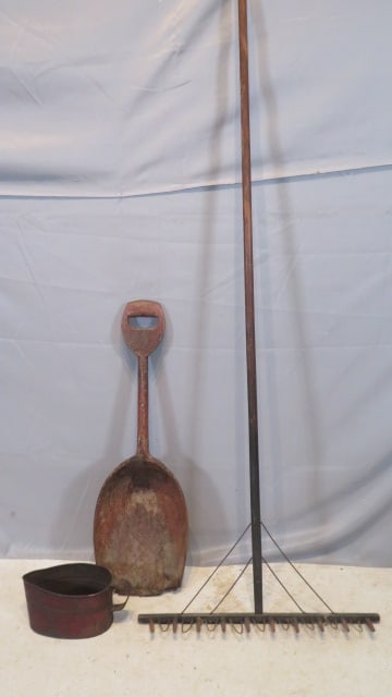 3 primitives, rake, shovel, and hopper (1 of 6)