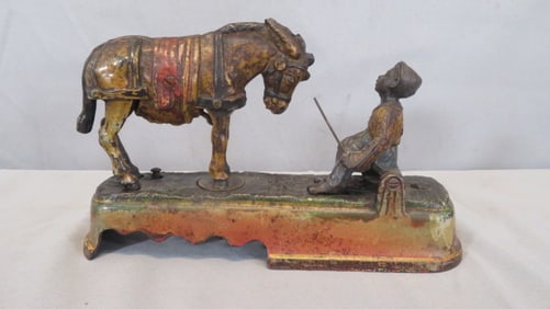 Always Did Spise a Mule Mechanical Bank