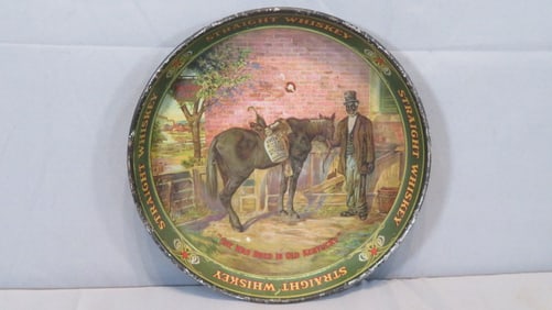12" Green River Whiskey Tray