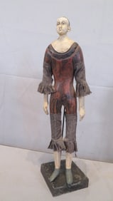 Wood jointed miniature mannequin