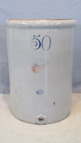 50 gal. Red Wing stoneware crock