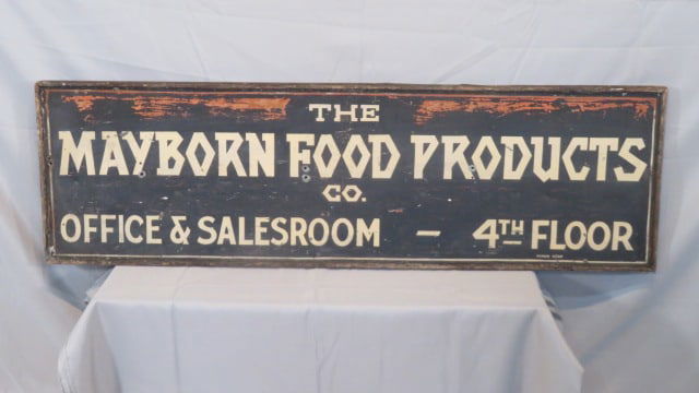 Mayborn Food Products advertising sign (1 of 8)