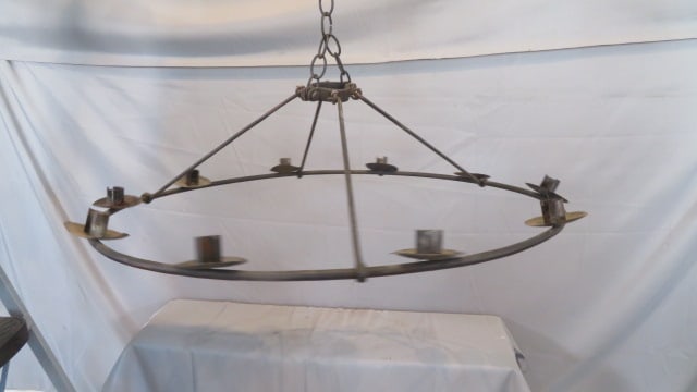 Hanging candle chandelier (1 of 2)