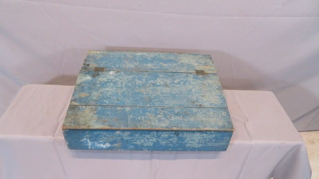 Painted pine counter desk (1 of 5)