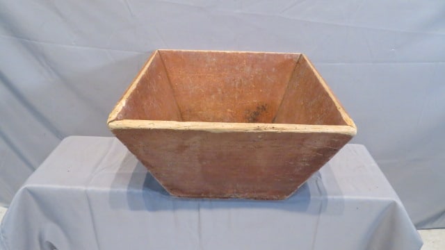 Wood painted grain box (1 of 4)