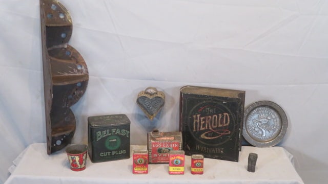 Group of misc. tin items (1 of 13)