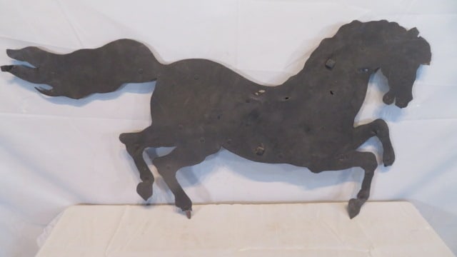 Sheet steel horse weathervane (1 of 5)