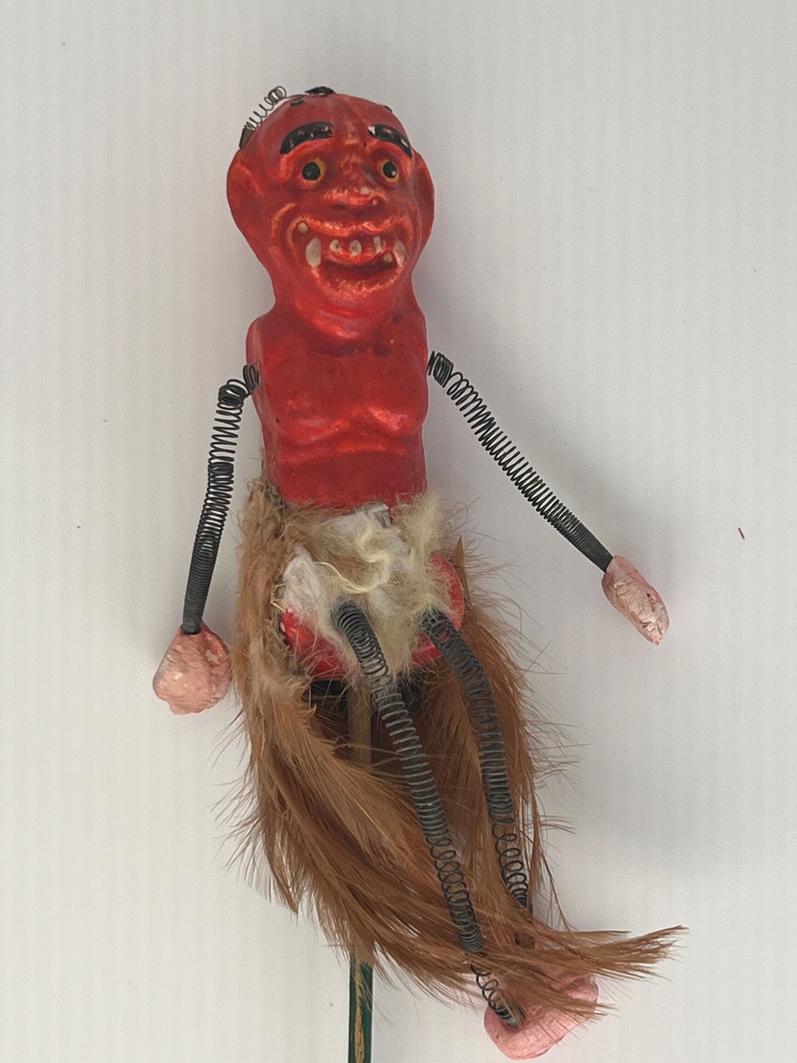 Early German Krumpas Halloween Figure on Stick (1 of 14)