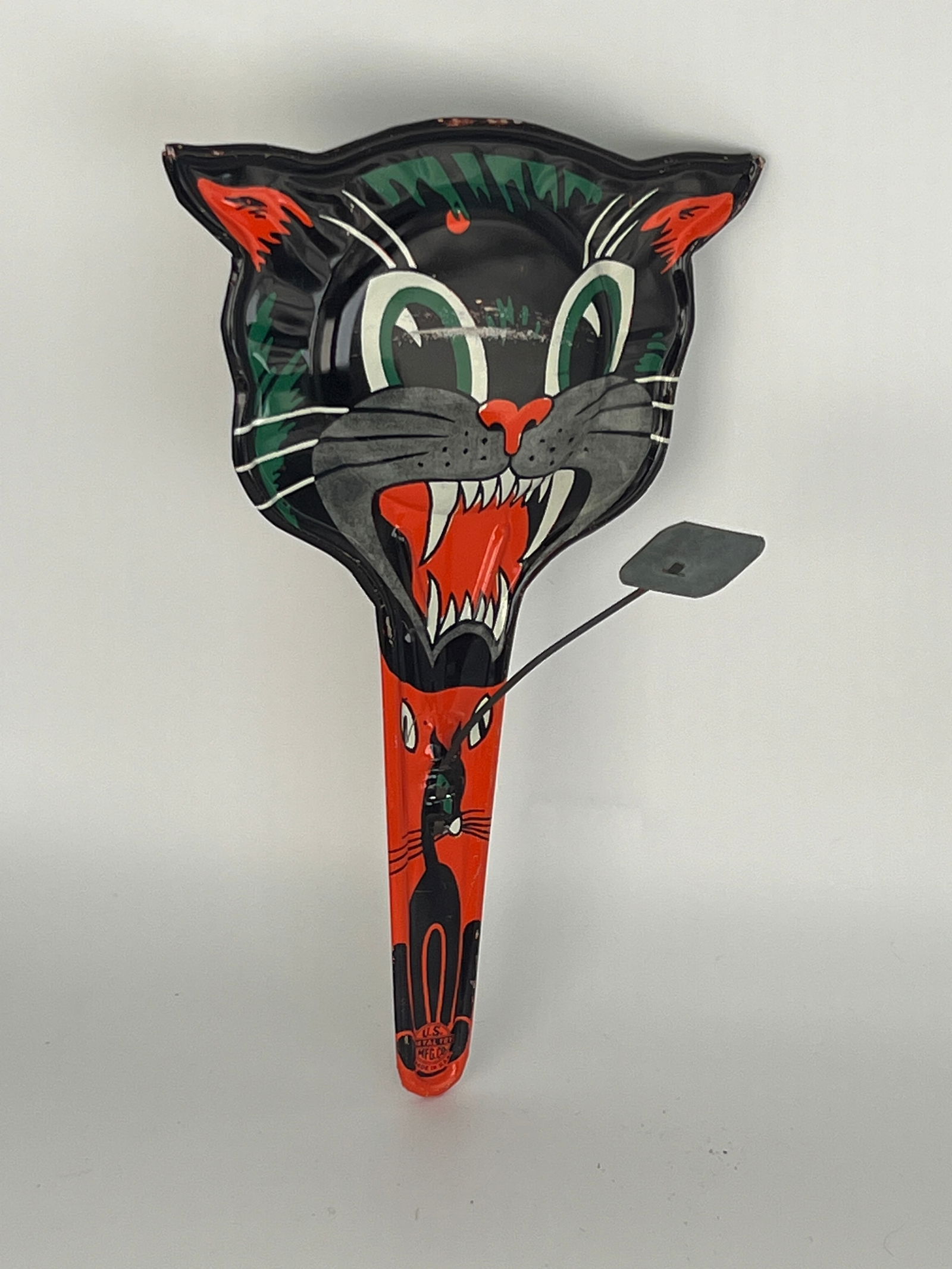 Tin Litho Cat Face Noise Maker (1 of 5)
