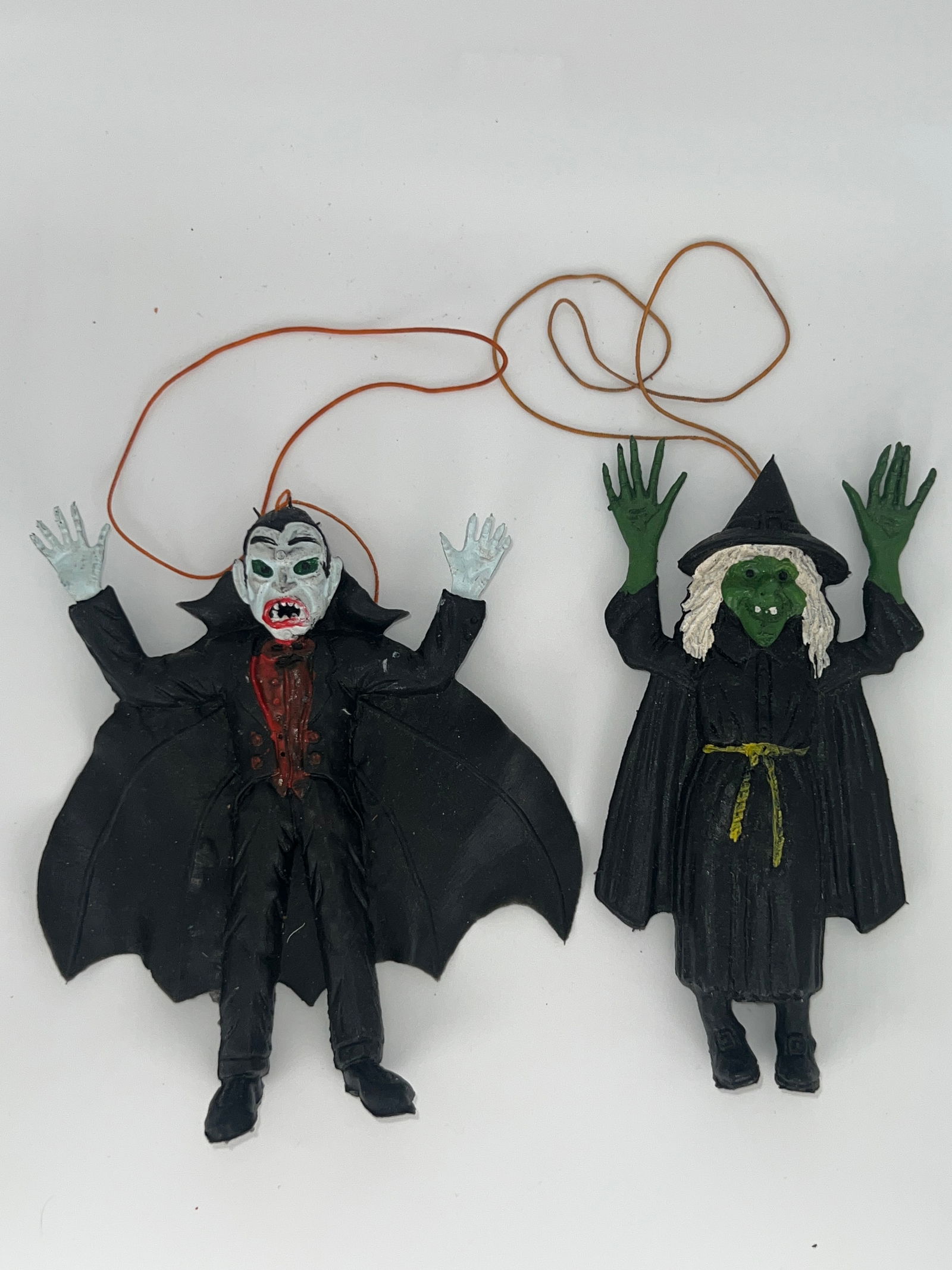 Two Vintage Rubber Halloween Ornaments (1 of 6)