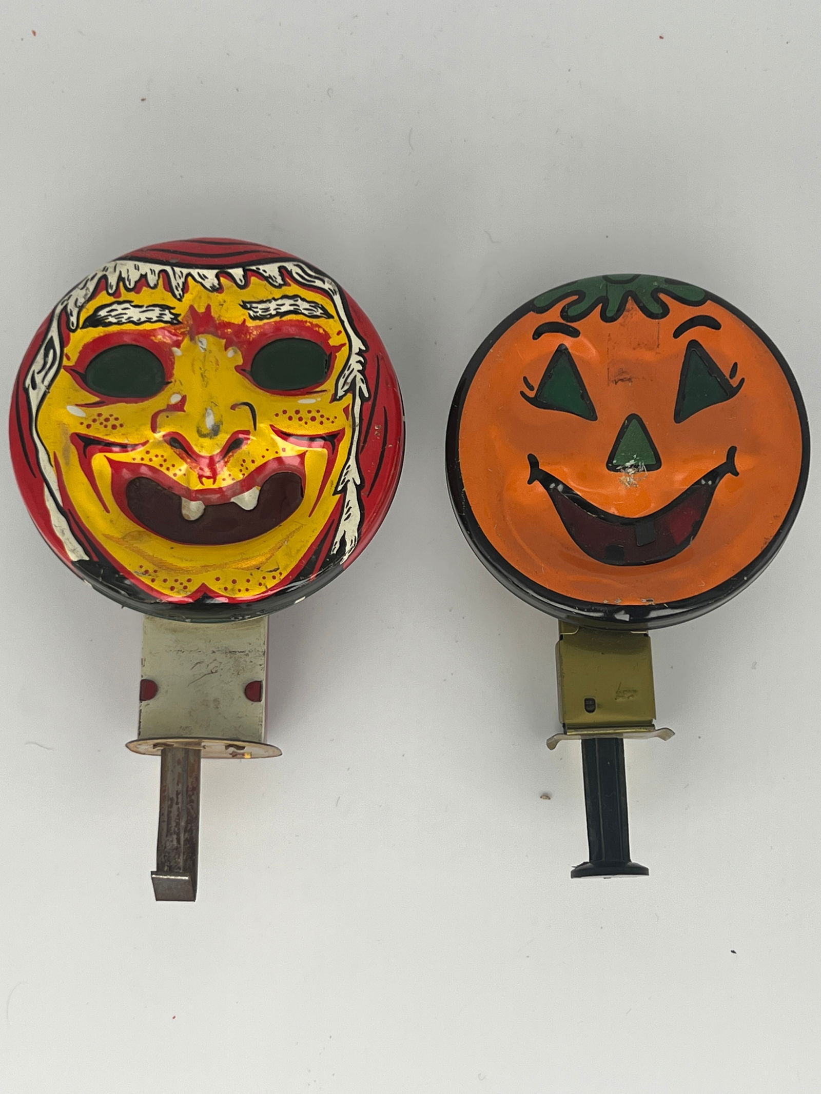 Two 1950's Tin Sparkler Toys (1 of 6)