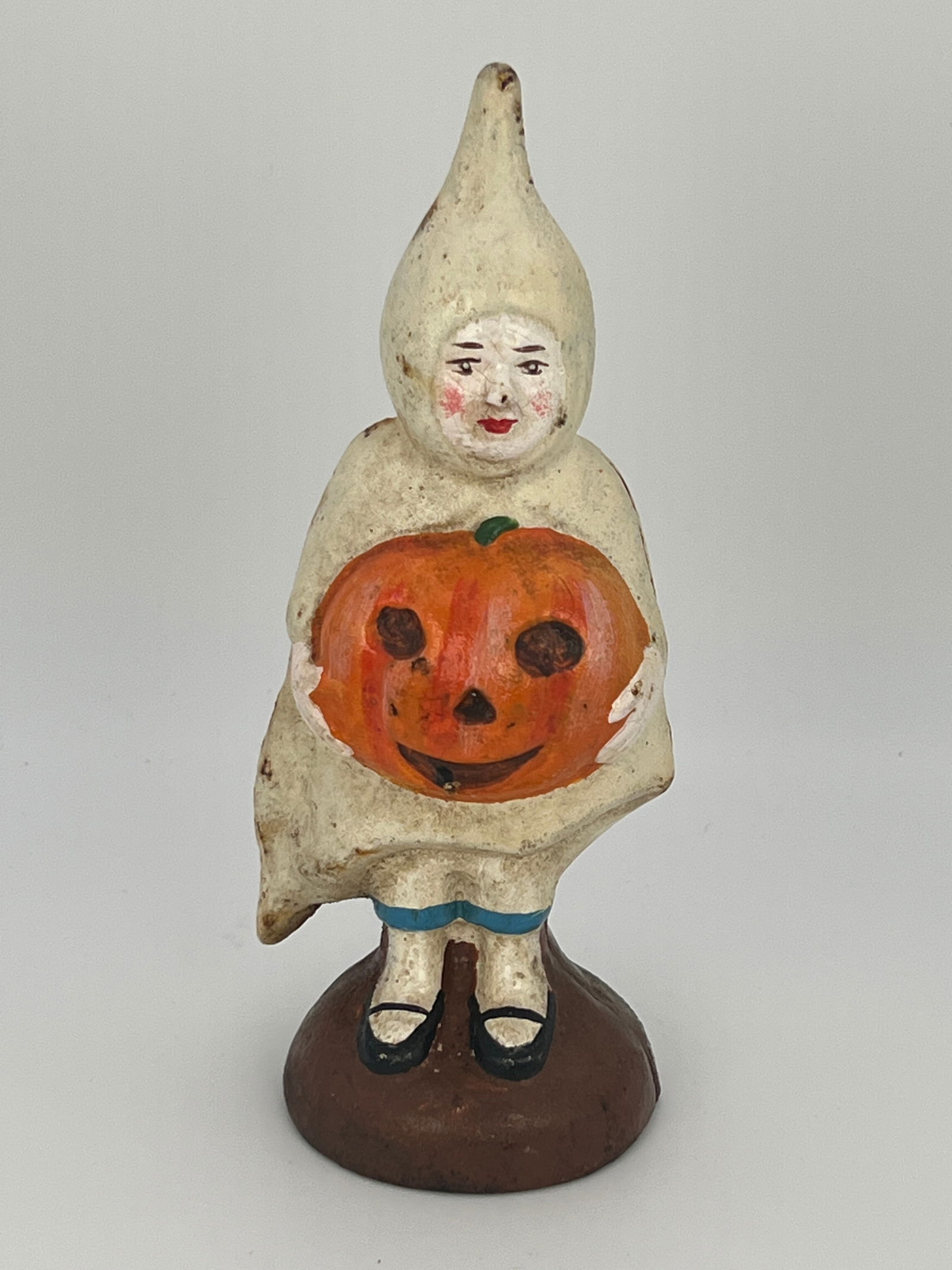 Cast Iron Trick-Or-Treat Halloween Figural Bank (1 of 6)