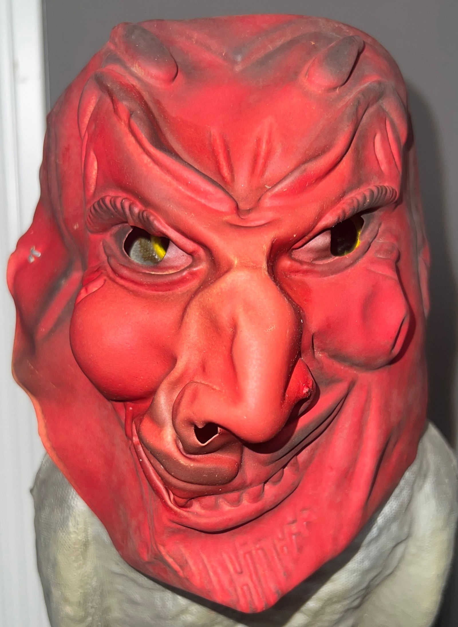 Two Vintage Rubber Devil Masks (1 of 9)