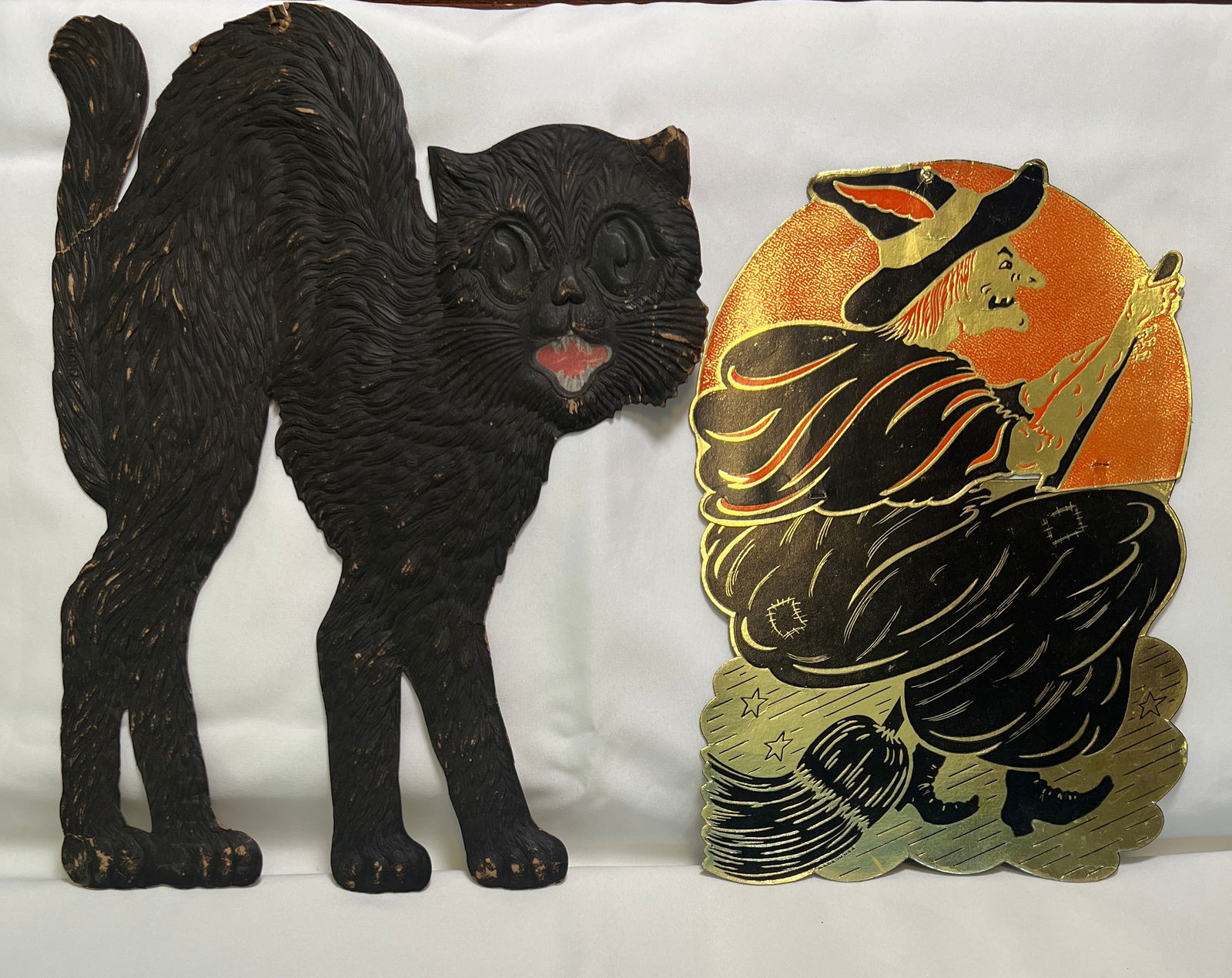 Early German Paper Pulp Black Cut Die Cut (1 of 7)