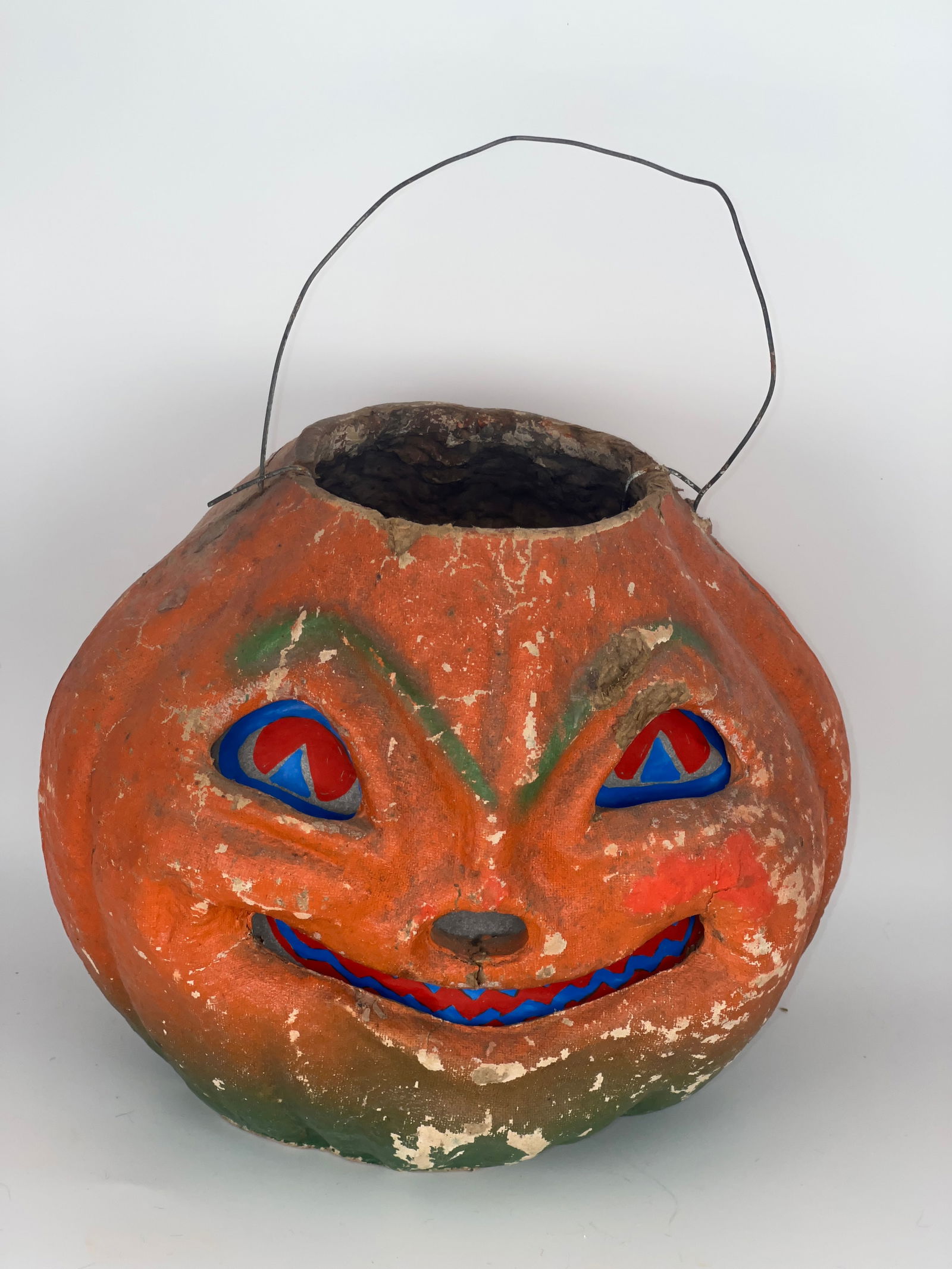 Paper Mache Jack O'Lantern (1 of 7)