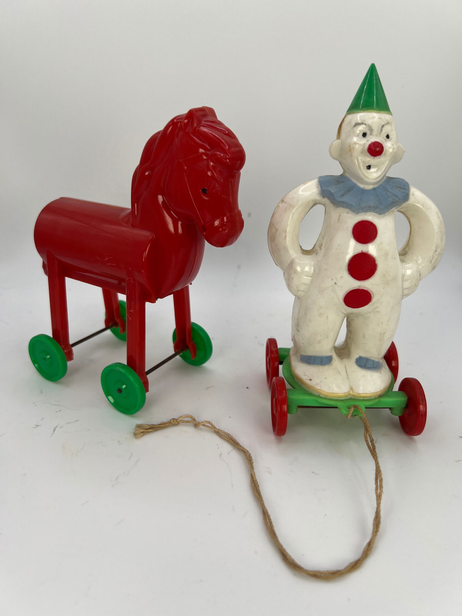 Two Rosbro Plastic Toys on Wheels (1 of 7)