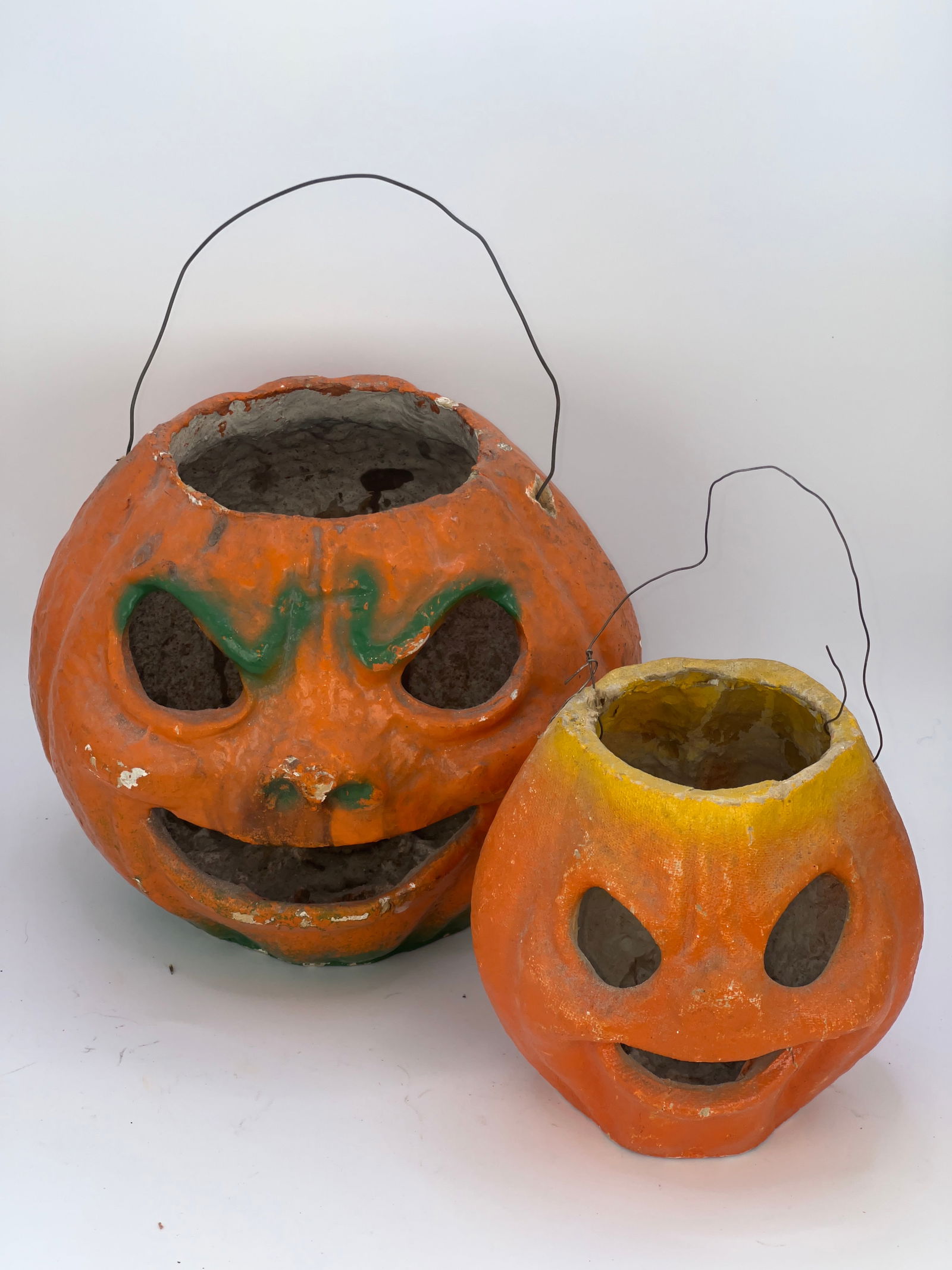 Larger Paper Mache Jack O'Lantern (1 of 9)