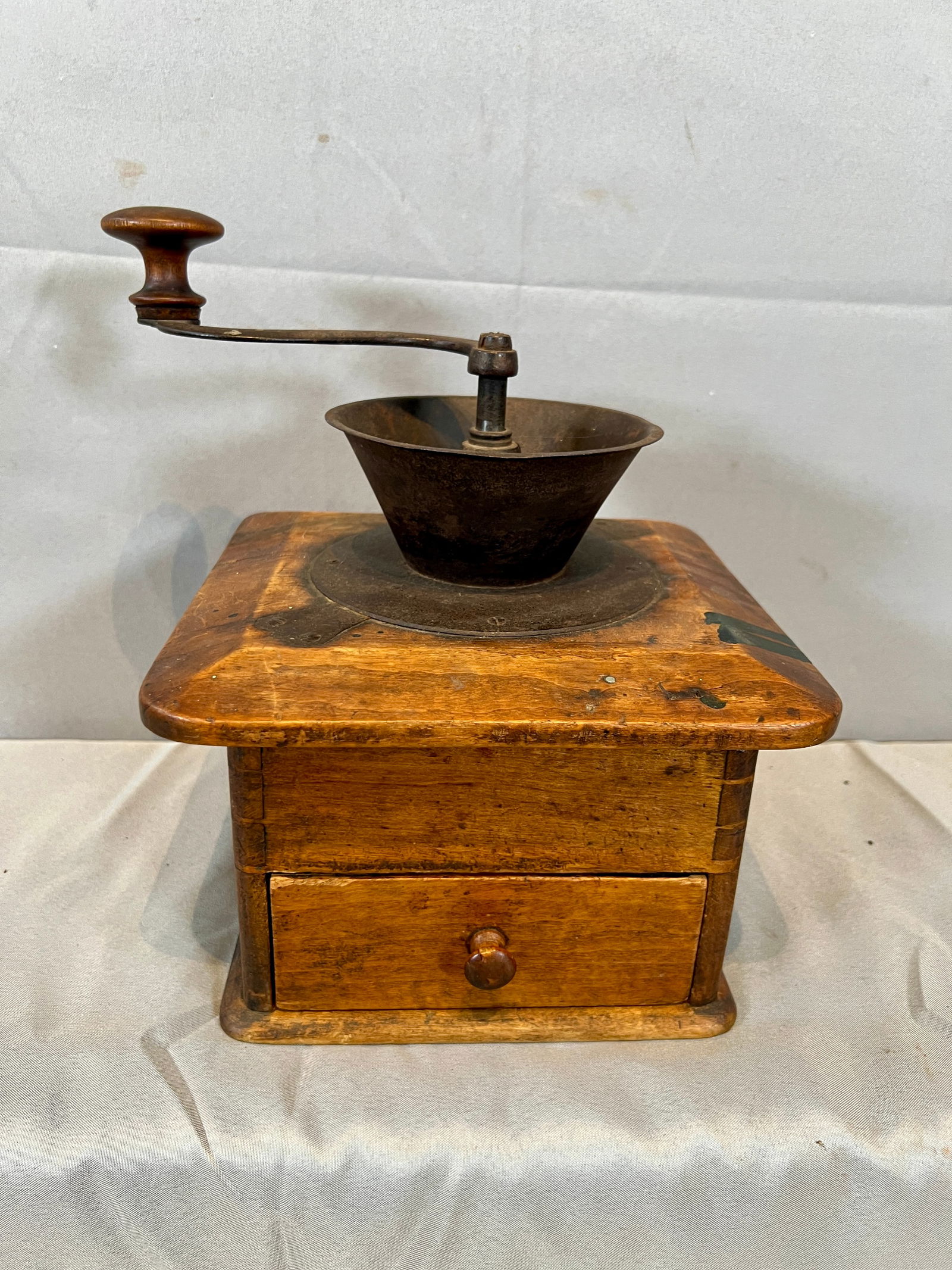 Hand dovetailed Coffee Grinder (1 of 6)