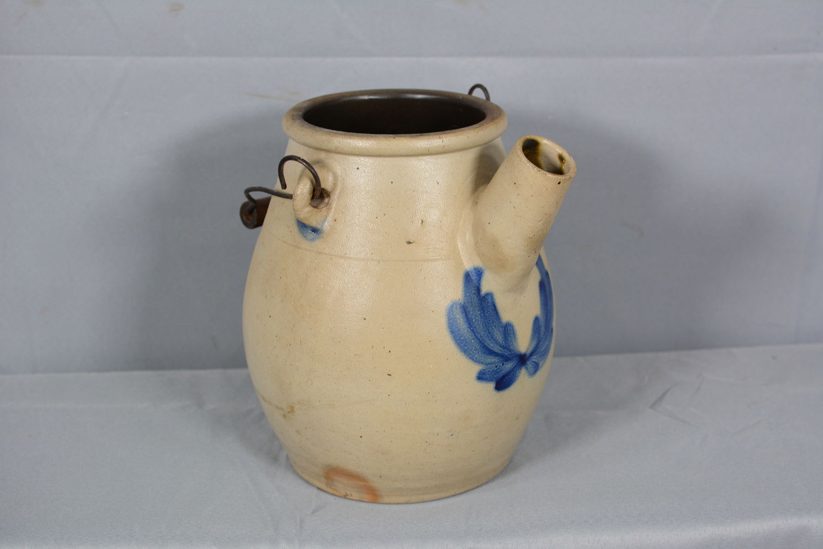 Evan R Jones Stoneware Batter Jug (1 of 10)