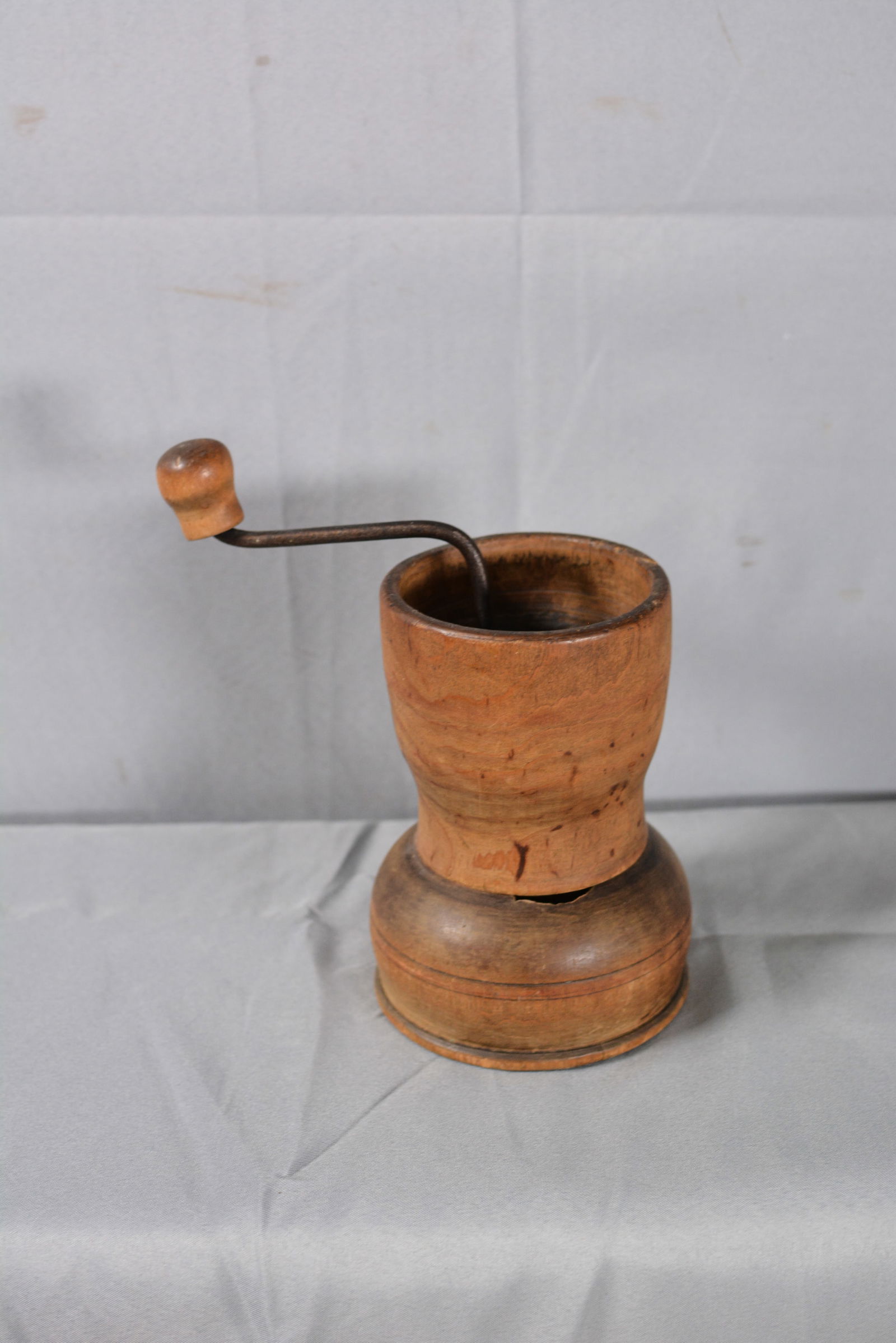 Early Treenware Nutmeg Grinder (1 of 7)