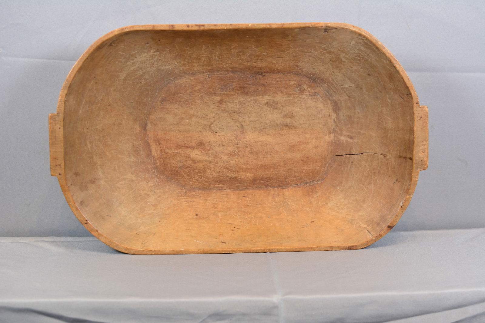 Wooden Trencher in Old Yellow Paint (1 of 4)