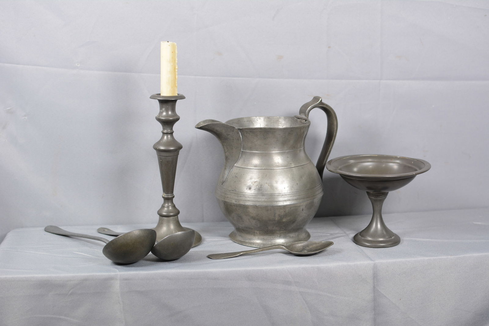 Six Pieces of Pewter (1 of 3)