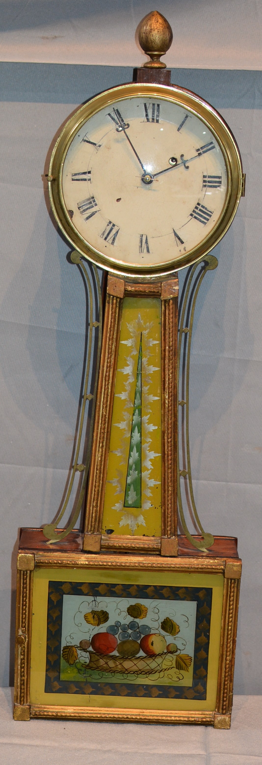 Weight driven early banjo clock (1 of 9)